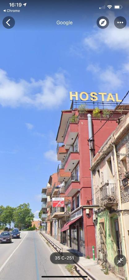 Hostal Galicia Cardedeu Bagian luar foto