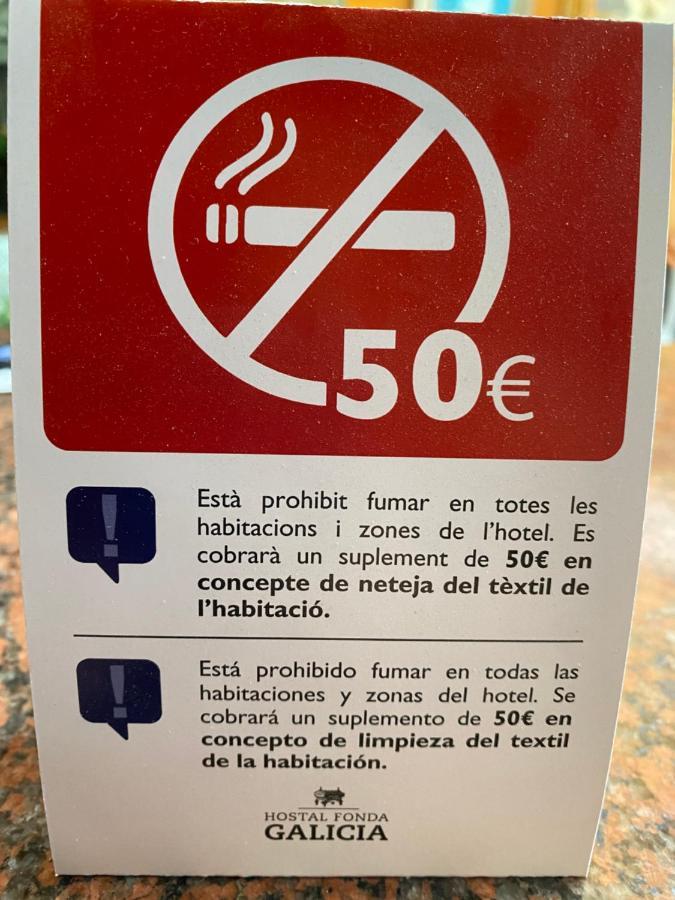 Hostal Galicia Cardedeu Bagian luar foto